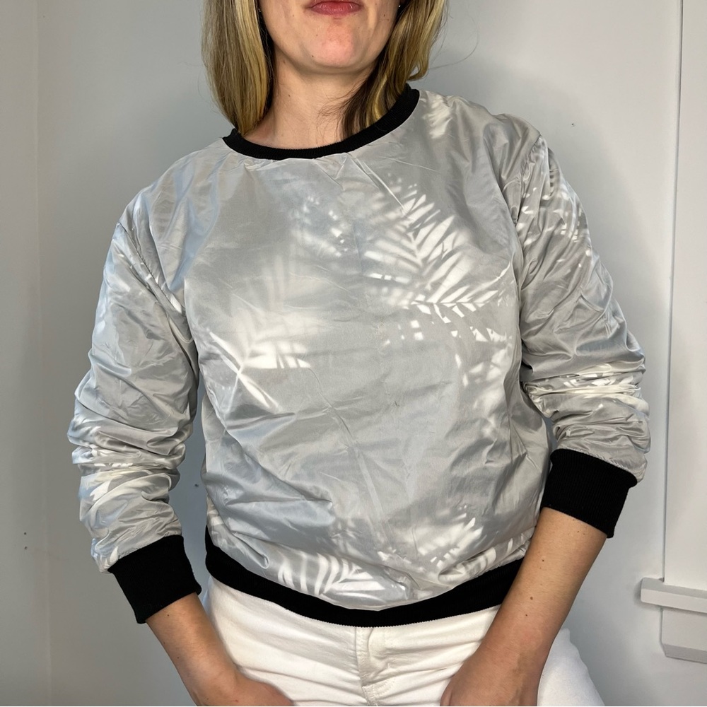 Rivaldi Black Rain Forest Overlay Windbreaker